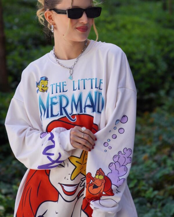 Polerón Oversize "The Little Mermaid"